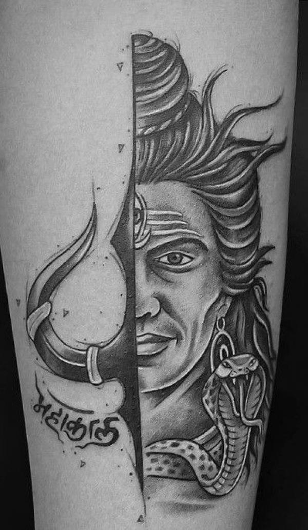 The Trishul and the Third Eye: Decoding Shiva Tattoos