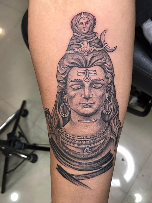 The Trishul and the Third Eye: Decoding Shiva Tattoos