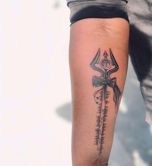 The Trishul and the Third Eye: Decoding Shiva Tattoos