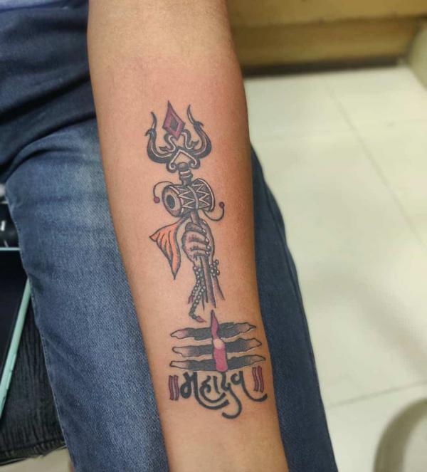 The Trishul and the Third Eye: Decoding Shiva Tattoos