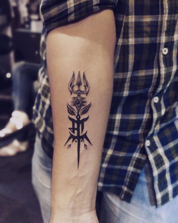 The Trishul and the Third Eye: Decoding Shiva Tattoos