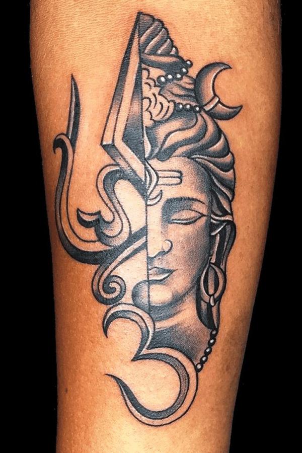 The Trishul and the Third Eye: Decoding Shiva Tattoos