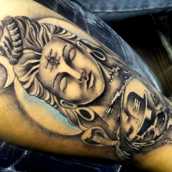 The Trishul and the Third Eye: Decoding Shiva Tattoos