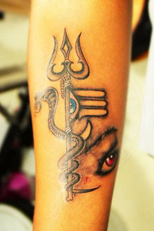 The Trishul and the Third Eye: Decoding Shiva Tattoos