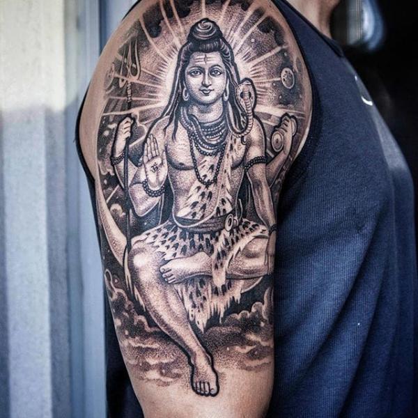 The Trishul and the Third Eye: Decoding Shiva Tattoos