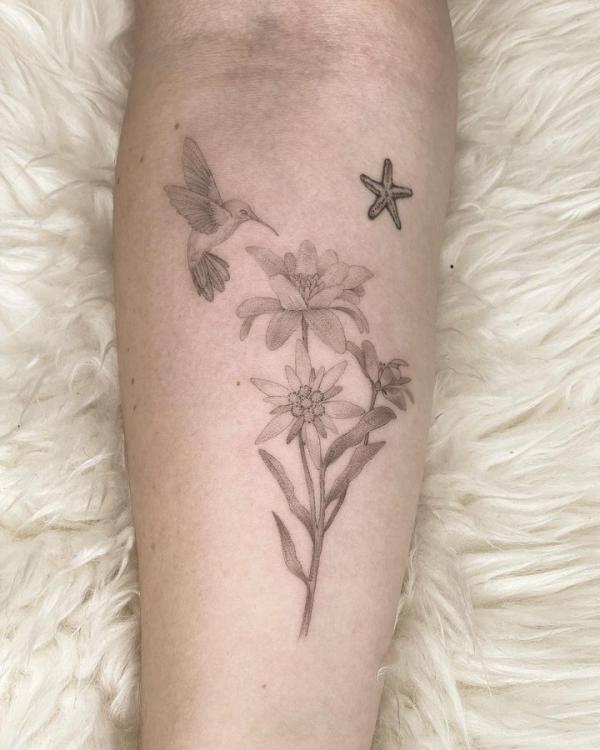 Edelweiss Tattoo: A Symbol of Beauty and Resilience
