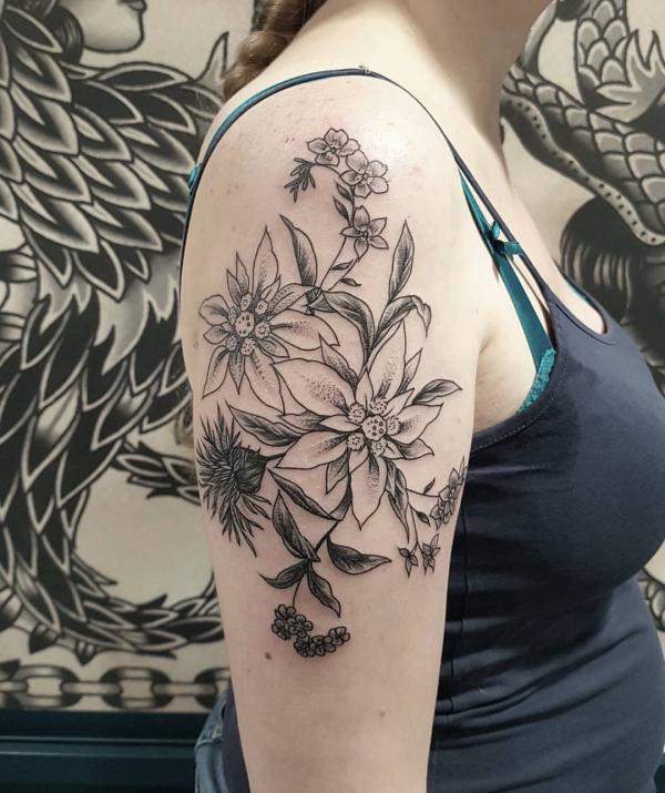 Edelweiss Tattoo: A Symbol of Beauty and Resilience