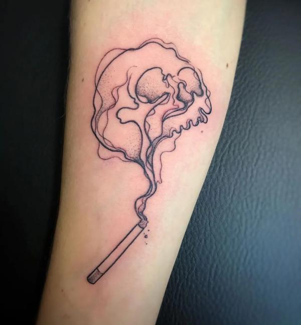70 Smoke Tattoo Design Ideas with Meaning