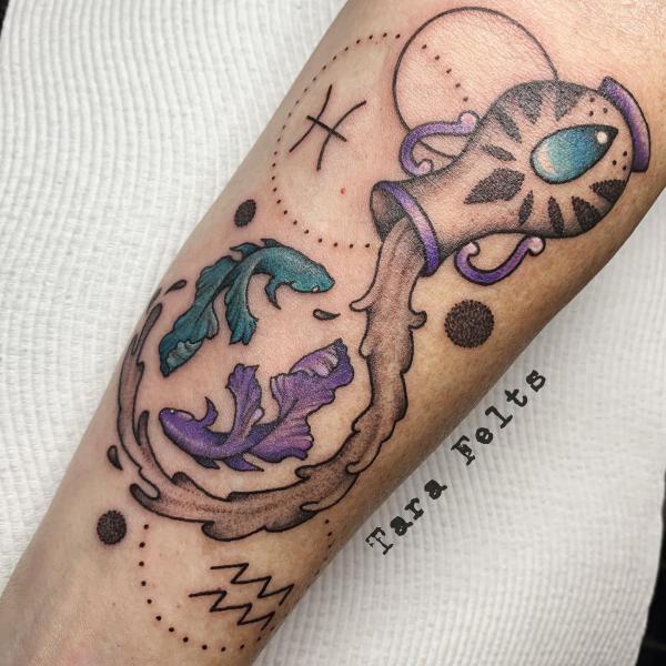 100 Meaningful Aquarius Tattoos for Men and Women