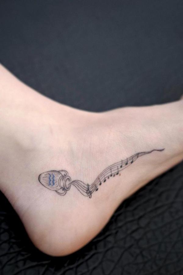 100 Meaningful Aquarius Tattoos for Men and Women