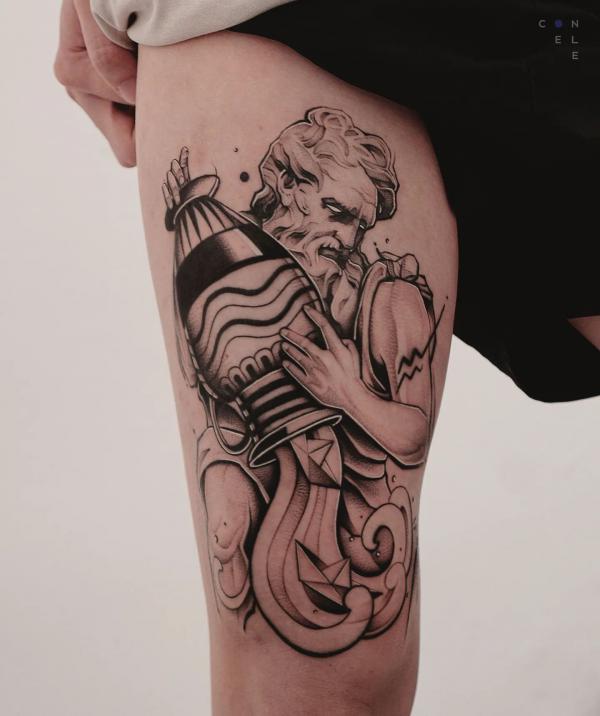100 Meaningful Aquarius Tattoos for Men and Women
