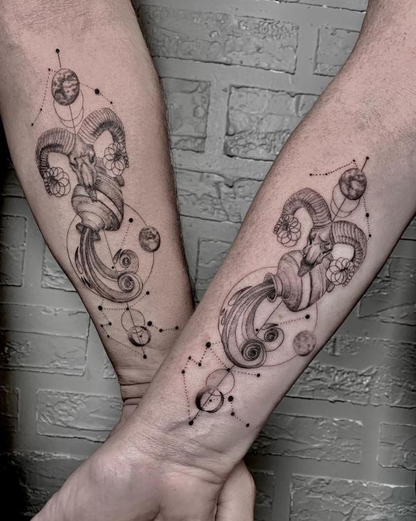 100 Meaningful Aquarius Tattoos for Men and Women