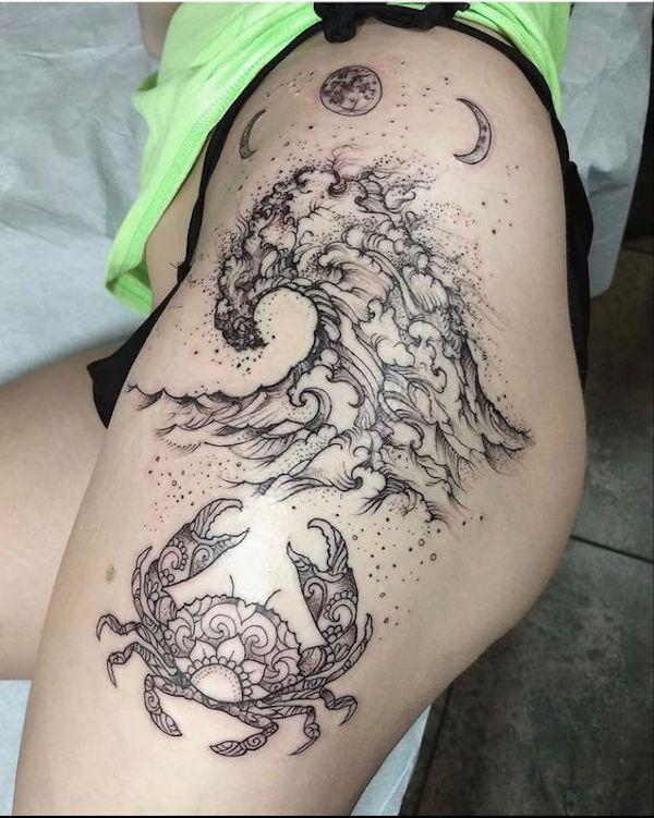 100 Meaningful Aquarius Tattoos for Men and Women