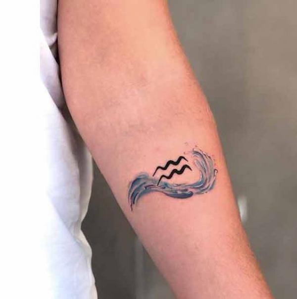 100 Meaningful Aquarius Tattoos for Men and Women