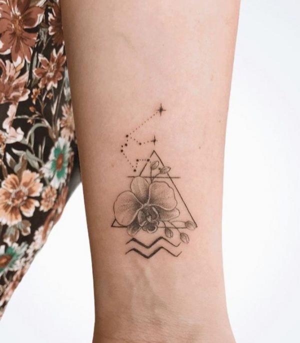 100 Meaningful Aquarius Tattoos for Men and Women
