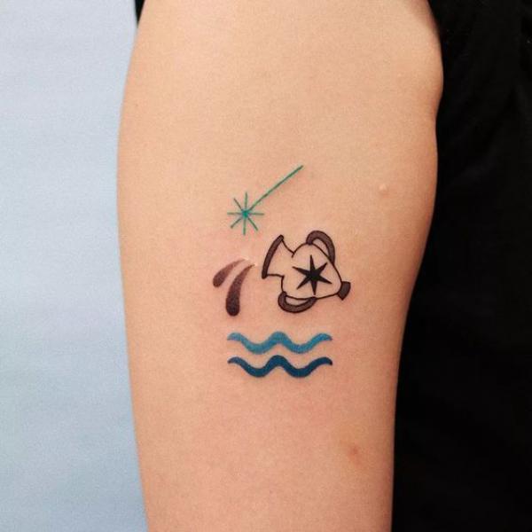 100 Meaningful Aquarius Tattoos for Men and Women