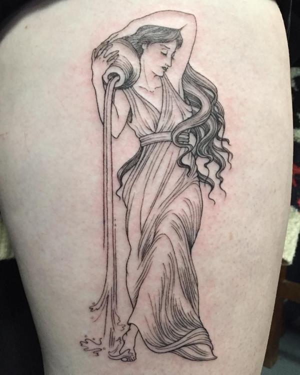 100 Meaningful Aquarius Tattoos for Men and Women