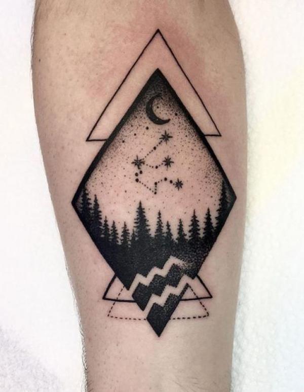 100 Meaningful Aquarius Tattoos for Men and Women