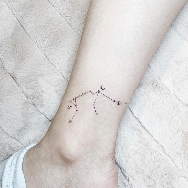 100 Meaningful Aquarius Tattoos for Men and Women
