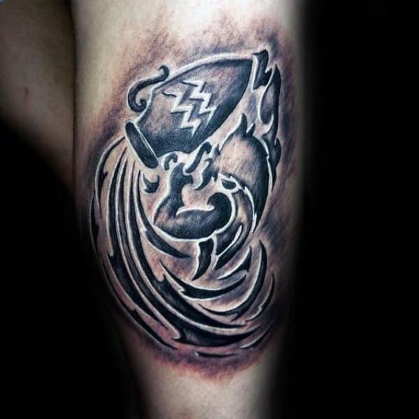 100 Meaningful Aquarius Tattoos for Men and Women