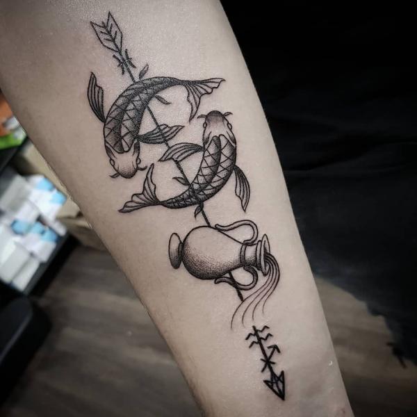 100 Meaningful Aquarius Tattoos for Men and Women