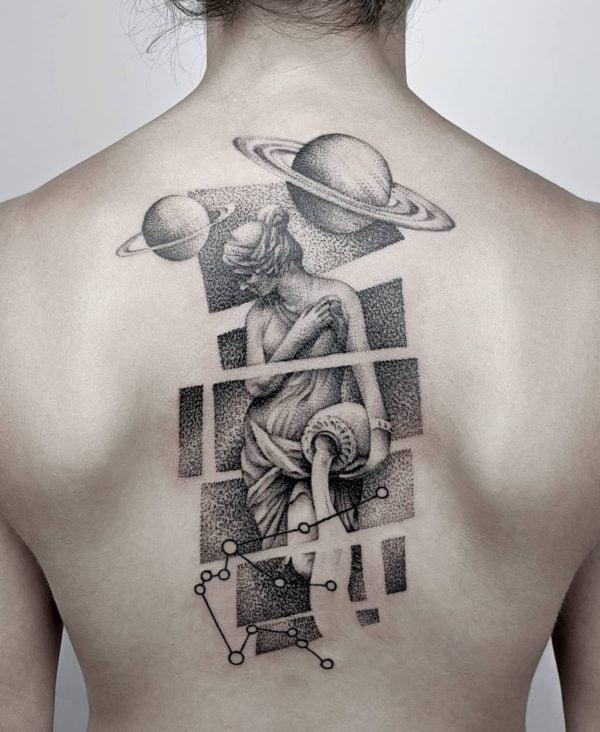 100 Meaningful Aquarius Tattoos for Men and Women