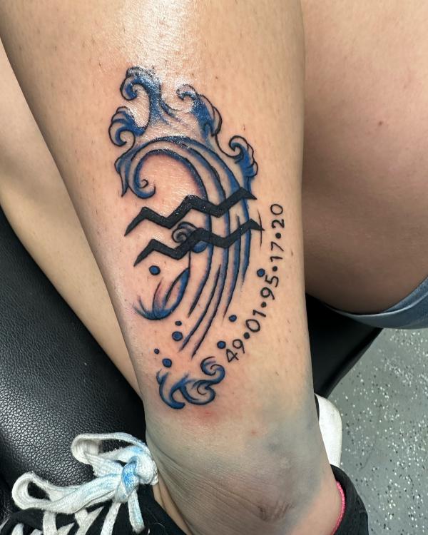 100 Meaningful Aquarius Tattoos for Men and Women