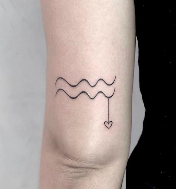 100 Meaningful Aquarius Tattoos for Men and Women