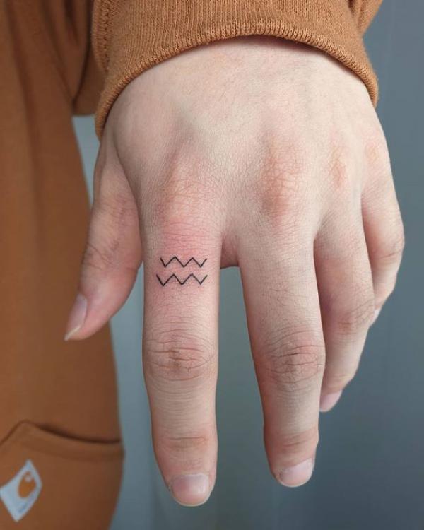 100 Meaningful Aquarius Tattoos for Men and Women
