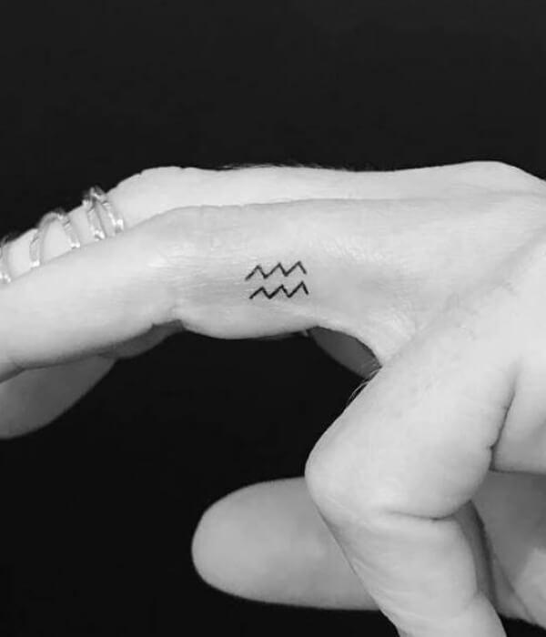 100 Meaningful Aquarius Tattoos for Men and Women