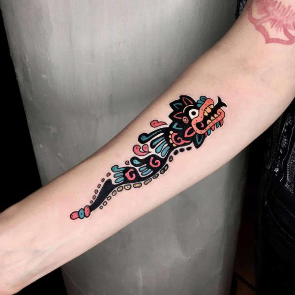 40 Enigmatic Quetzalcoatl Tattoos and Their Meanings