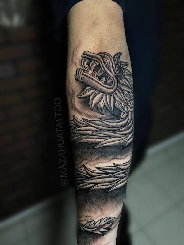 40 Enigmatic Quetzalcoatl Tattoos and Their Meanings