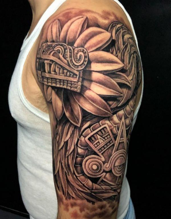 40 Enigmatic Quetzalcoatl Tattoos and Their Meanings