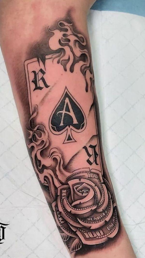 80 Ace of Spades Tattoo Ideas with Meaning