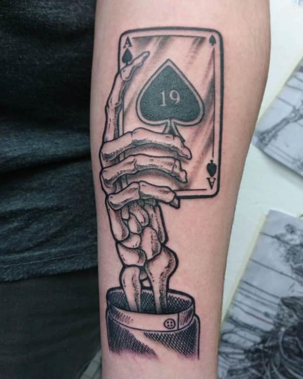 80 Ace of Spades Tattoo Ideas with Meaning