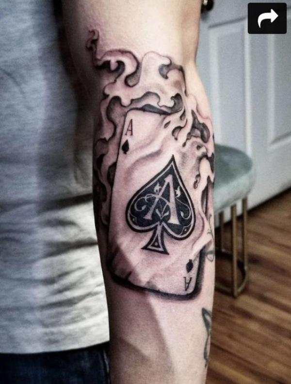 80 Ace of Spades Tattoo Ideas with Meaning