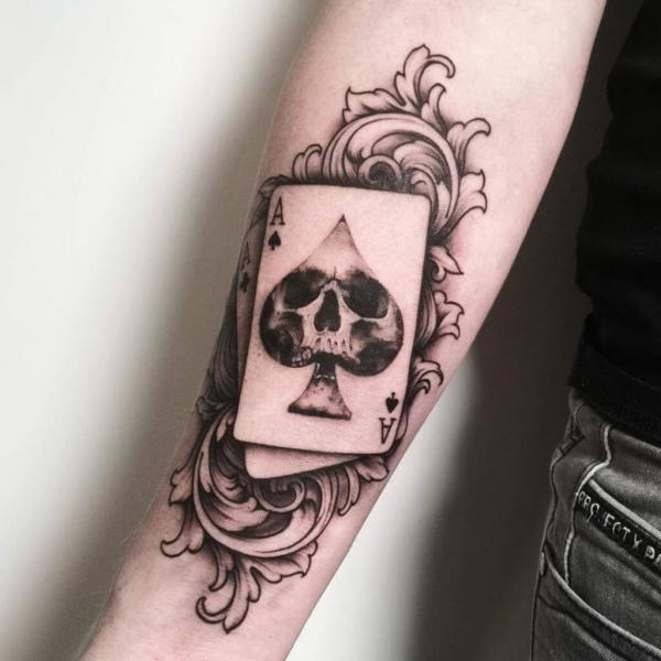 80 Ace of Spades Tattoo Ideas with Meaning