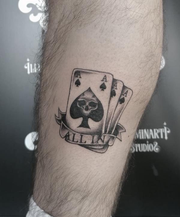 80 Ace of Spades Tattoo Ideas with Meaning