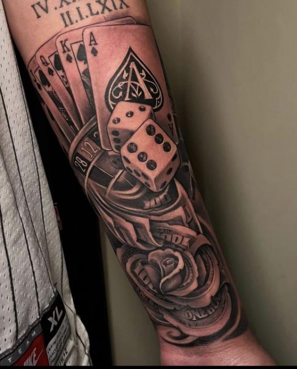 80 Dice Tattoo Design Ideas with Meaning