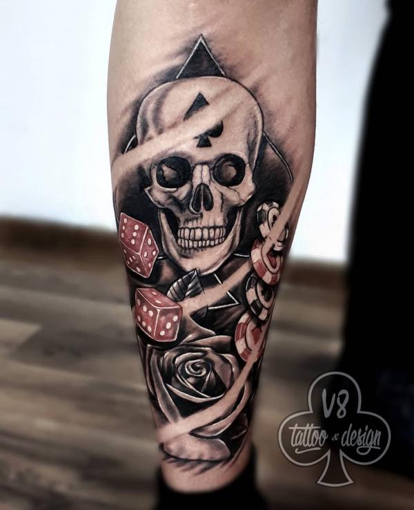 80 Dice Tattoo Design Ideas with Meaning