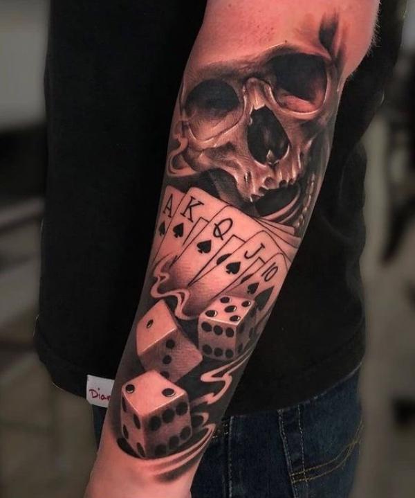 80 Dice Tattoo Design Ideas with Meaning