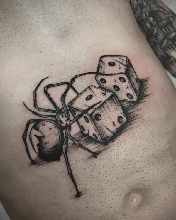 80 Dice Tattoo Design Ideas with Meaning