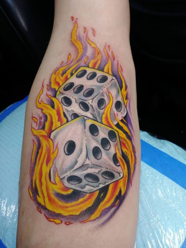 80 Dice Tattoo Design Ideas with Meaning