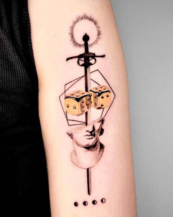 80 Dice Tattoo Design Ideas with Meaning