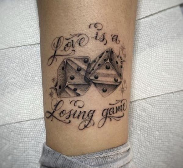 80 Dice Tattoo Design Ideas with Meaning