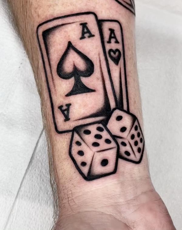 80 Dice Tattoo Design Ideas with Meaning