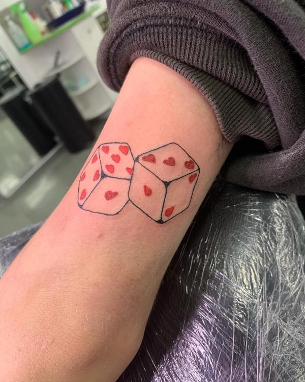 80 Dice Tattoo Design Ideas with Meaning