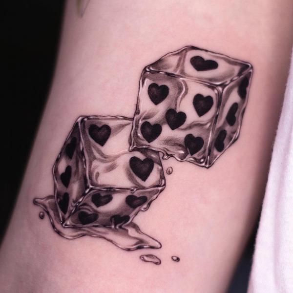 80 Dice Tattoo Design Ideas with Meaning