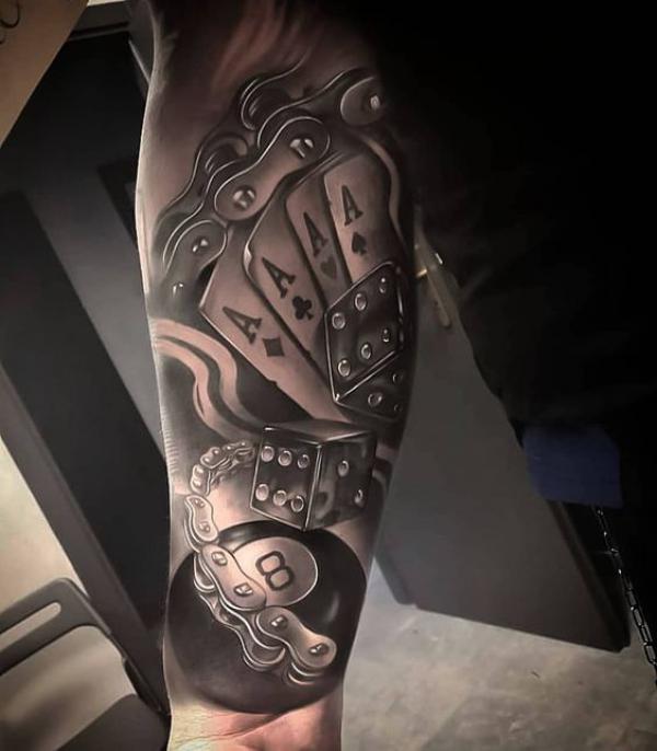 80 Dice Tattoo Design Ideas with Meaning