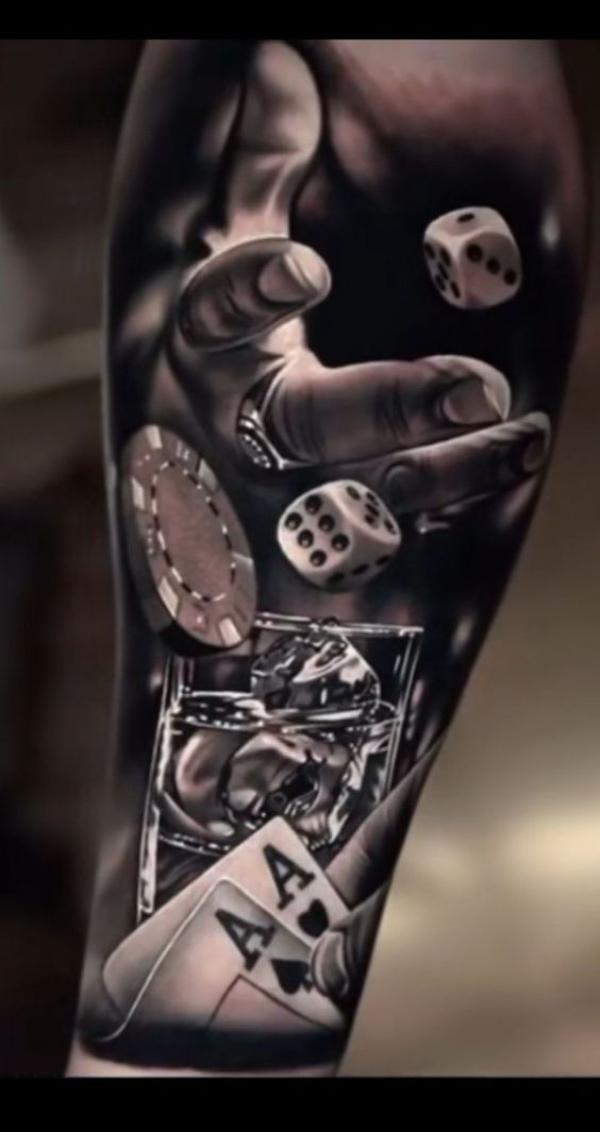 80 Dice Tattoo Design Ideas with Meaning